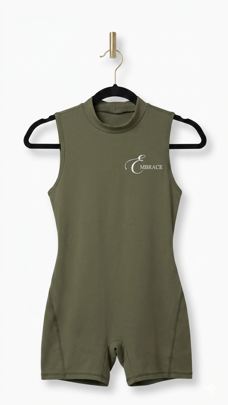 Olive Short Jumpsuit